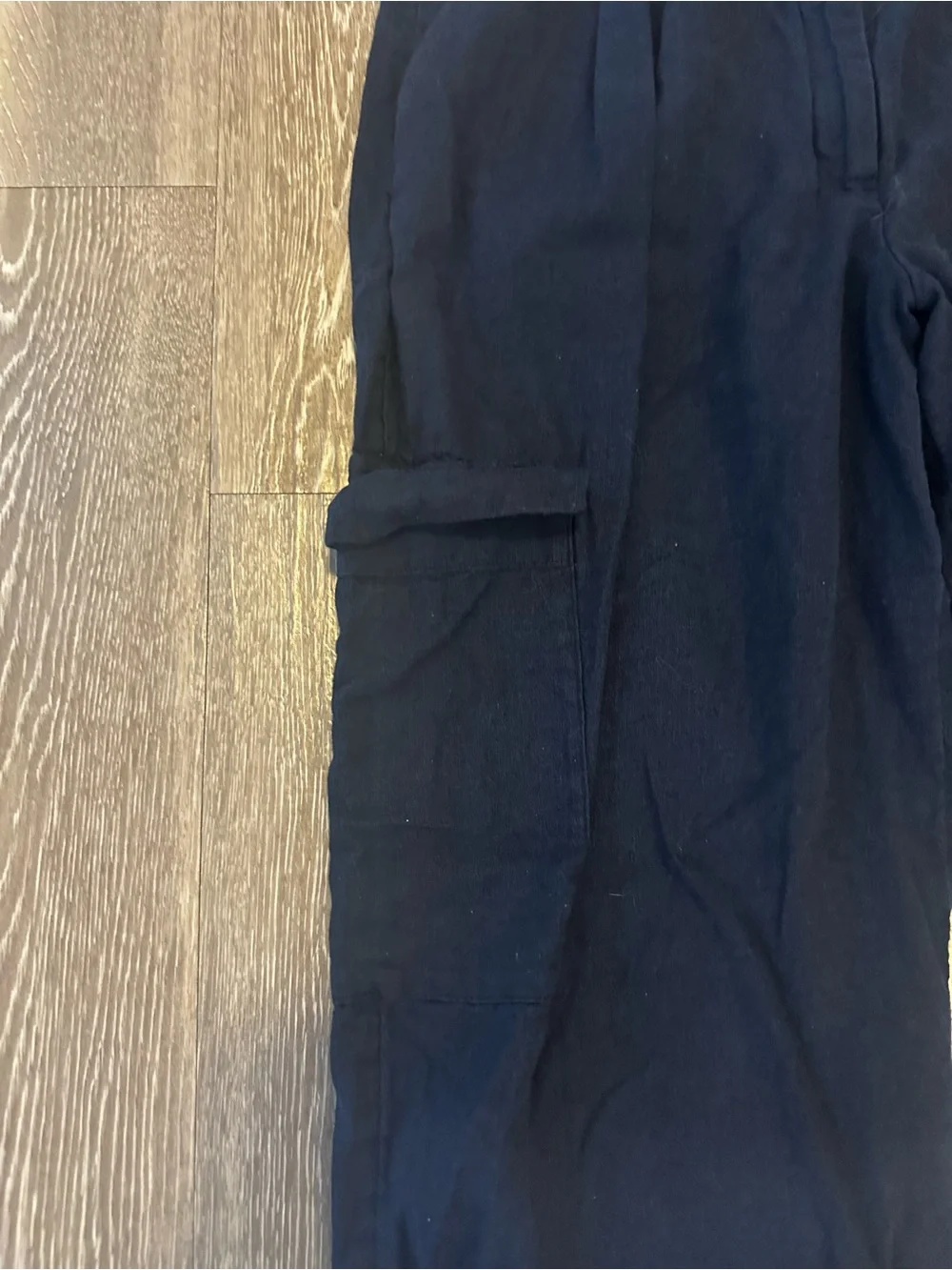 A&F Linen Cargo Pants - Picture 4 of 6